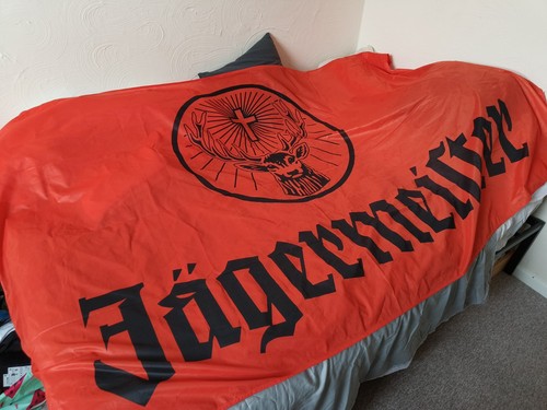 Jagermeister banner flag 5x8 - banner,