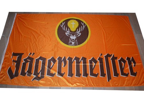 Jagermeister flag 58x94 inch - jagermeister,